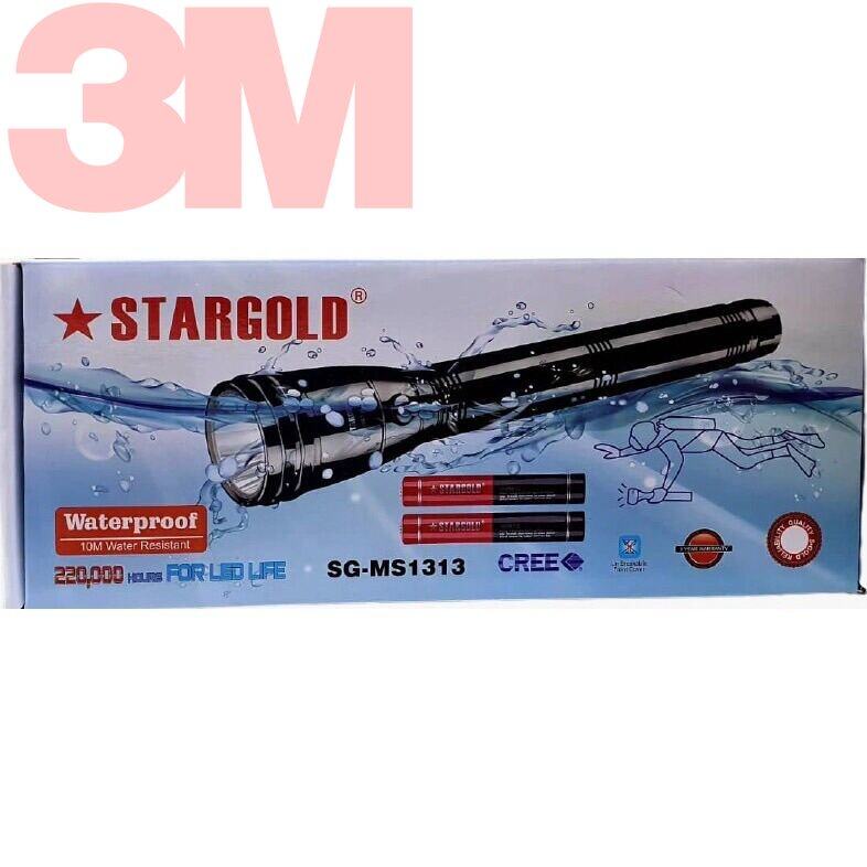 MORIGINAL JAPAN LIGHT Star Gold กันน้ําชาร์จ Cree ไฟฉาย Led Shock Proof 1200 เมตรระยะไกล HQ