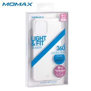 MOMAX Anti-Bacterial Case สำหรับ iPhone 12 Pro Max / 12 Pro / 12 / 12 mini เคสใส Anti-Bacterial