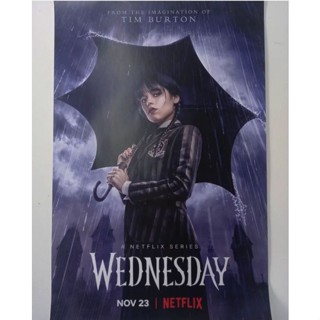 โปสเตอร์หนัง ซีรีส์ติดผนัง Wednesday