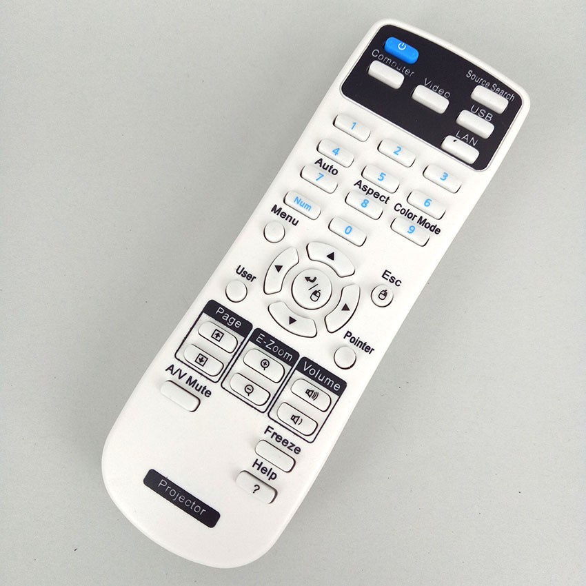 โปรเจคเตอร์ รีโมทคอนโทรล 154720001 สําหรับ Epson EB-C30XE EB-30XE EB-C28SH Eb-x11 EB-S18 EB-S4 EB-X2