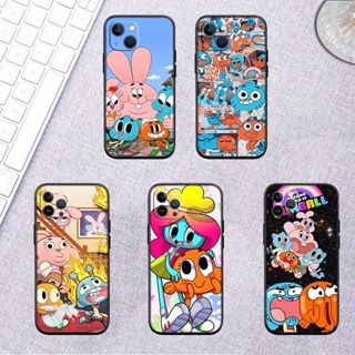 Nx79 เคสโทรศัพท์มือถือแบบนิ่ม ลาย The Amazing World of Gumball สําหรับ iPhone 5 5S 6 6S 7 8 11 Pro Max Plus SE XR