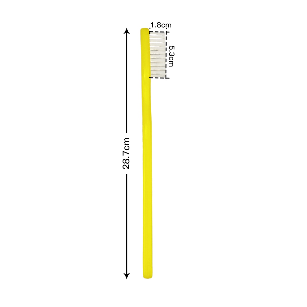 แปรงสีฟัน ขนาดใหญ่ 28.5X3 ซม. ของเล่นเสริมการเรียนรู้ สําหรับเด็ก ราคา ถูกที่สุด ดีลบีเคเค แกลเลอรีภาพที่ 2