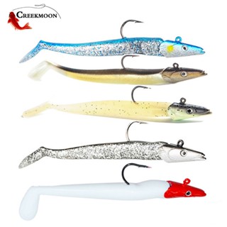 Creekmoon เหยื่อตกปลาโลหะ แบบนิ่ม 10 กรัม 11 ซม. 5 ชิ้น สําหรับ Zand Fish S2