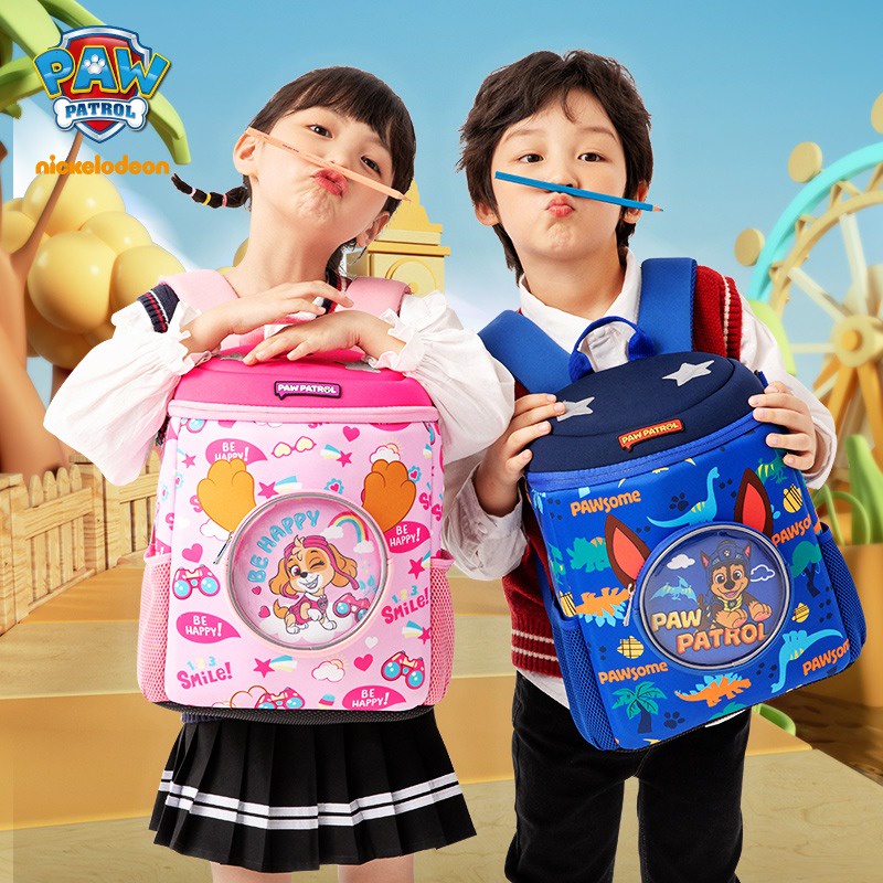 พร้อมส่ง🎒 Paw Patrol กระเป๋าเป้สะพายหลัง สําหรับเด็ก กระเป๋าเป้สะพายหลัง ลายการ์ตูนไดโนเสาร์น่ารัก ก