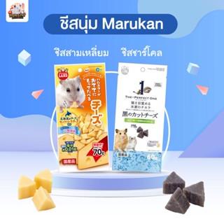 [HiHamster] ชีสนุ่ม Marukan ชีสมารุคัง ชีสฮอกไกโด ขนม แฮมสเตอร์ อาหาร เม่นแคระ ชูก้า แฟตเทล