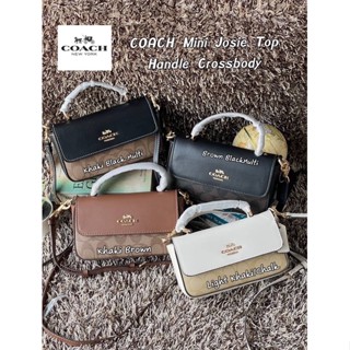 COACH Mini Josie Top Handle Crossbodyเกรดไฮเอน