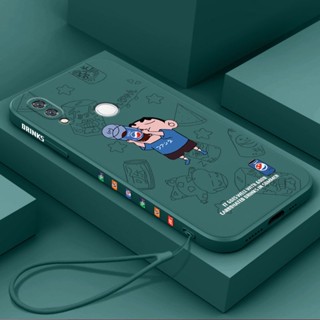 เคส Redmi note 7 tpu ซิลิโคนเหลว ฝาครอบป้องกัน การ์ตูน ขอบเต็ม เคสนิ่ม