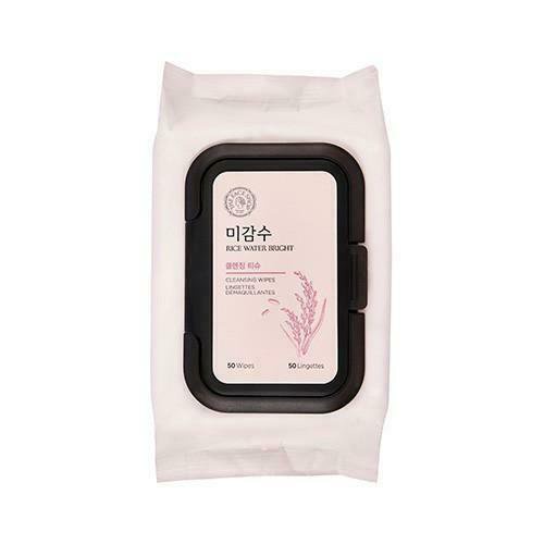 THE FACE SHOP RICE WATER BRIGHT CLEANSING FACIAL WIPES