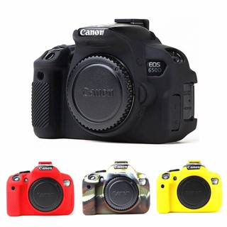 เคสกระเป๋าซิลิโคน ป้องกันรอย สําหรับกล้อง DSLR Canon EOS 600D 650D 700D