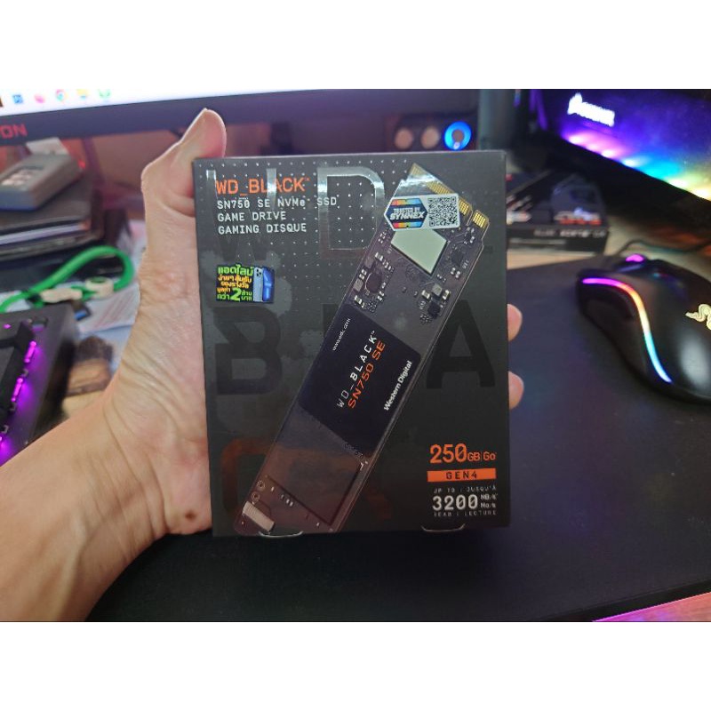 Wd Black SN750 SE 250gb มือสอง. ราคาถูก!!