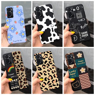 เคสโทรศัพท์ซิลิโคน TPU แบบนิ่ม พิมพ์ลายน่ารัก สําหรับ OPPO A96 4G (CPH2333) A96 (จีน) 5G PFUM10