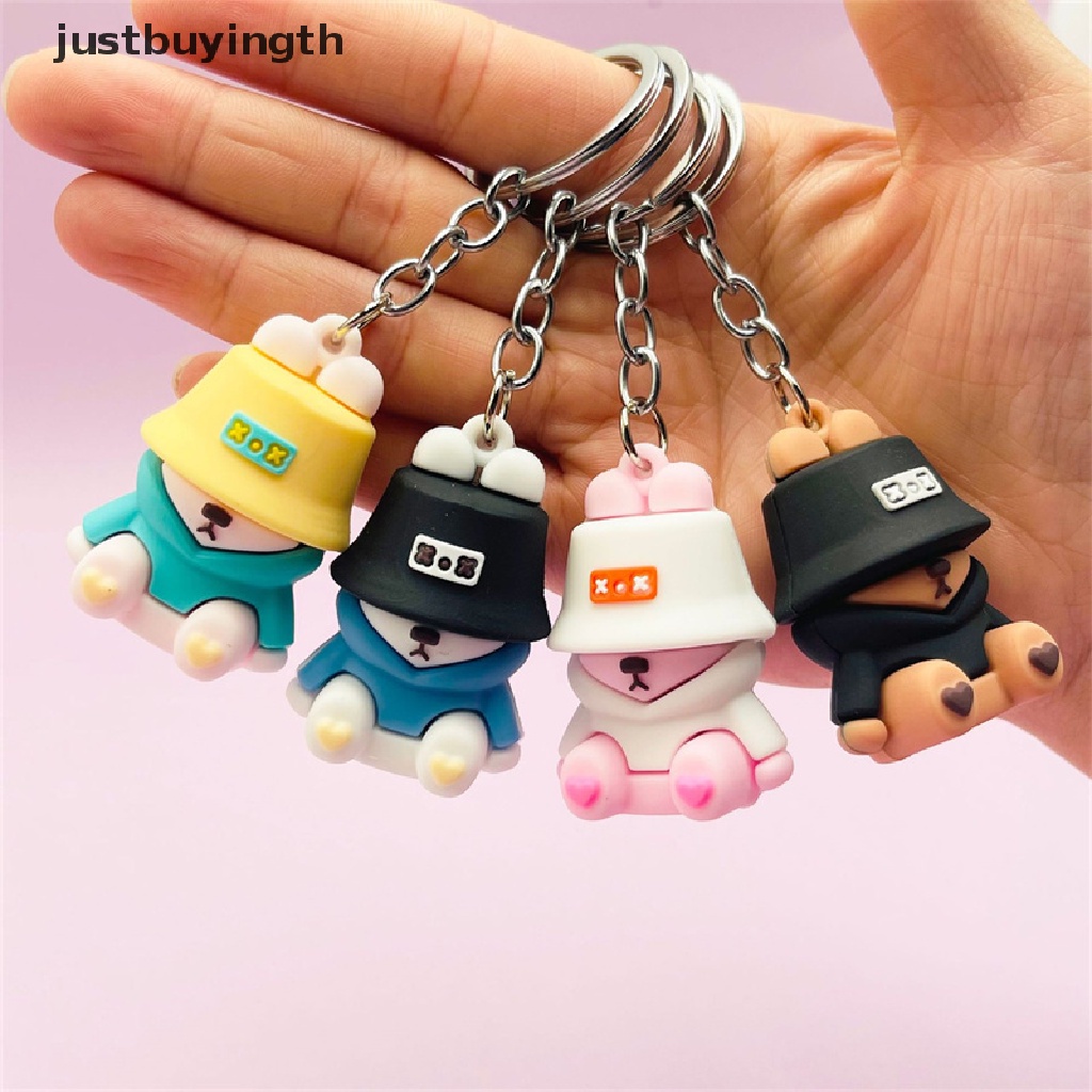 [JBTH] พวงกุญแจแฟชั่น จี้การ์ตูนกระต่ายน่ารัก สร้างสรรค์ ของขวัญปีใหม่ สําหรับห้อยกระเป๋า [JB]