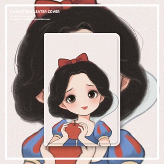 snow White เคส หลังใส มีช่องใส่ปากก เคสไอแพด mini 6 air 1/2/3 4/5 เคส 10.2 gen 7/8/9 case gen10 pro11 2021 cover