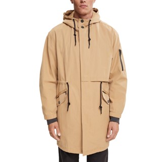 ESPRIT Mens Weatherproof Outdoor parka - Beige (XS-XXL)