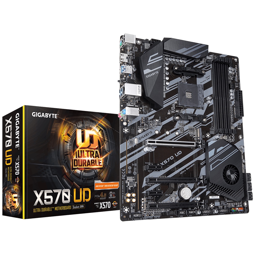 MAINBOARD (เมนบอร์ด) AM4 GIGABYTE X570 UD ตัวท็อป พร้อมส่ง