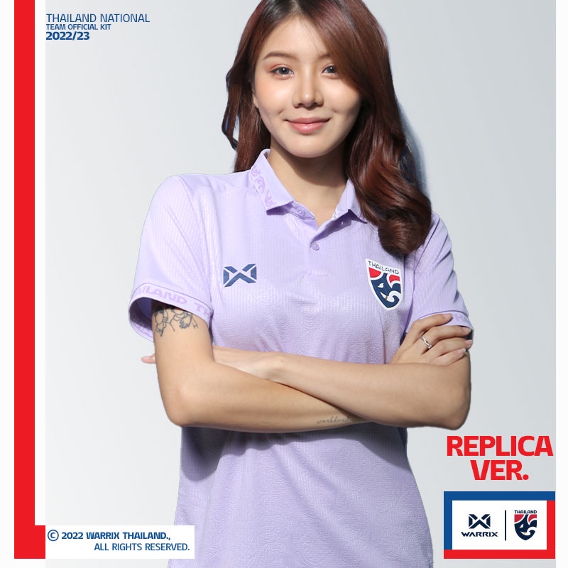 WARRIX Thailand National Team Kit 2022/23 (Replica Version) (WA-224FBATH52)
