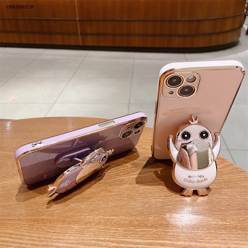 Realme GT 2 3 Neo Master X7 Narzo 20 30A 50 50A Prime Pro 5G เคสเรียวมี สำหรับ Case Cute Duck เคสโทรศัพท์ Protective Soft Casing Full Cover Phone Cases
