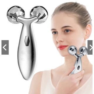 ลูกกลิ้งนวดหน้าเรียว นวดแขน นวดขา กระชับสัดส่วน 3D massager รุ่น XC-206 อุปกรณ์สำหรับนวดแบบลูกกลิ้งสามมิติ ลูกกลิ้งเพชร