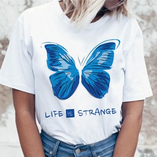 Erflies Life Is Strange T Shirt Tees Top Ulzzang Graphic Korean Tshirt T-Shirt For