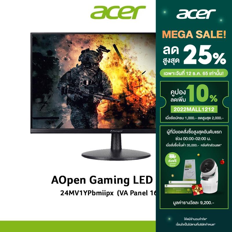 Acer Monitor จอมอนิเตอร์ AOpen Gaming Monitor จอเกมมิ่ง LED 23.8” 24MV1YPbmiipx (VA Panel) จอคอมพิวเตอร์ จอ 23.8 นิ้ว #6