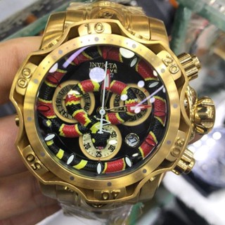 Invicta นาฬิกาข้อมือแฟชั่น กันน้ํา อเนกประสงค์ หรูหรา สําหรับผู้ชาย