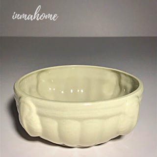 กระถางอ่างบัวเซรามิก สีขาวครีม l White Lotus Basin Ceramic  l อ่างบัว l กระถางบัว l อ่างปลูกบัว l อ่างบัวสวยๆ