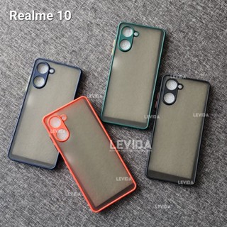 เคสโทรศัพท์มือถือ เนื้อแมตต์ กันรอยกล้อง ลายนกพิราบ สําหรับ Realme 10 2022 Realme 10 4G