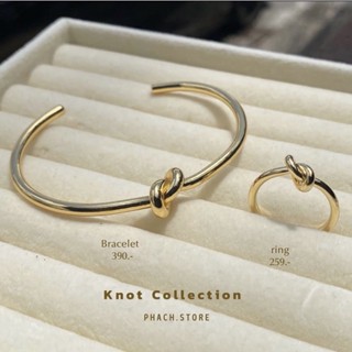 knot collection set (bracelet+ring)