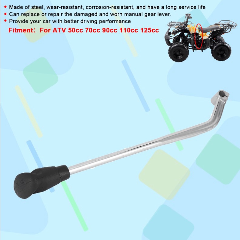 【GearShiftLever】คันโยกเกียร์แนวนอนสําหรับ Atv 50cc 70cc 90cc 110cc 125cc