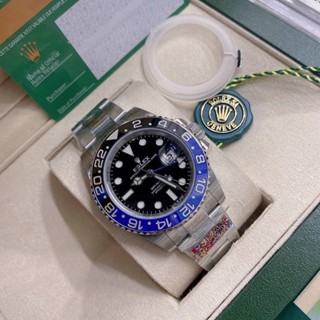 นาฬิกา Rolex GMT  Swiss Clean factory 1:1 ใส่สลับแท้