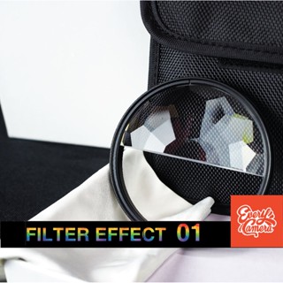 Filter effect 01 แถม step up ring Filter effect prism lens ฟิวเตอร์เอฟเฟค