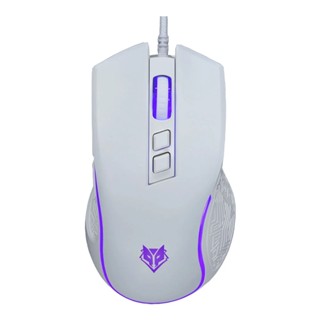 เม้าส์ NUBWO NM96 Gaming mouse (สีขาว) - รับประกันสินค้า 1 ปี