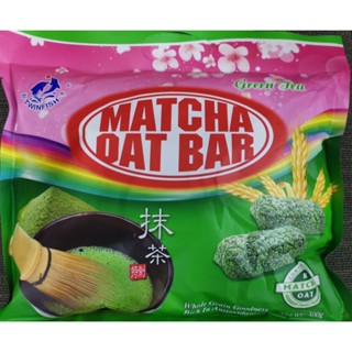 Oat​ Choco​ ข้าวโอ๊ตแท่ง​ รสชาเขียว​ ขนมธัญพืช​ ข้าวโอ๊ตคอนแฟลค​ ยี่ห้อ​ Twin​ Fish​ บรรจุ​ 300​ กรัม​ โดยกินจริงกินจัง