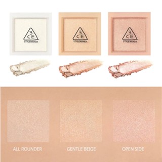 3CE Face Highlighter (All Rounder, Gentle Beige, Open Side)