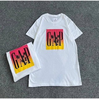 GAP T-Shirt เสื้อยืดสีขาว ผ้ายืด