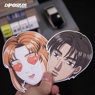 ♤ซื้อ 2 แถม 1 Initial D จี้กระจกมองหลังรถยนต์ Fujiwara Tofu Shop AE86