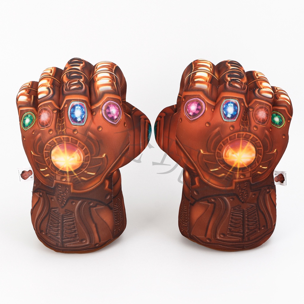 ใหม่ กําปั้นสีเขียว ถุงมือแมงมุมแดง / ถุงมือชกมวย ของเล่นเด็ก ตุ๊กตา / Hulk / Iron Man / Thanos / Sp