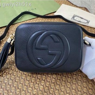 ◐100% Original Genuine High Quality Small Crossbody Leather Shoulder Bag, Female Bag with Box