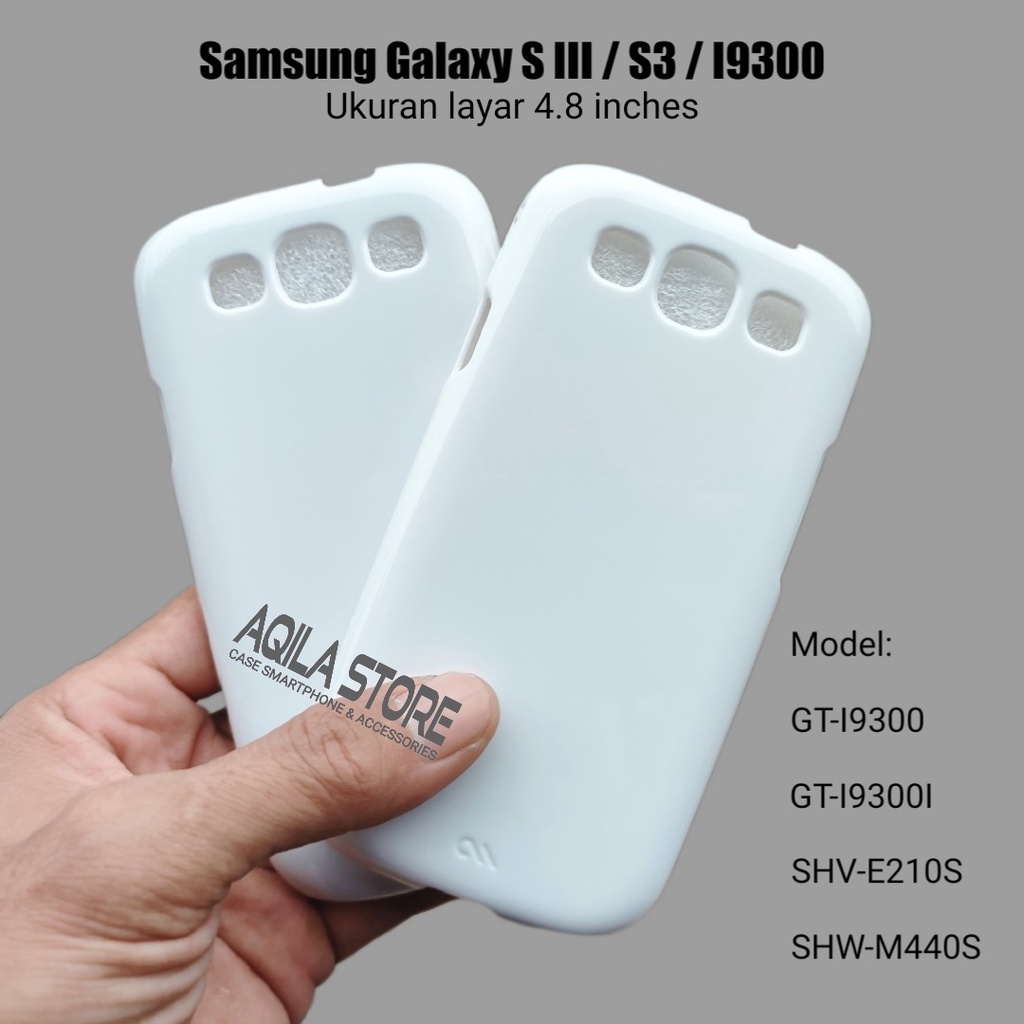 เคส Samsung S3 / Galaxy S III / I9300 (รุ่น: GT-I9300, GT-I9300I, SHV-E210S, SHW-M440S) เคสแข็ง Bare