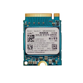 97% ใหม่ Kioxia 512GB SSD BG4 2230 KBG40ZNS512G DP/N 08C3CP Z9KPE817PTML