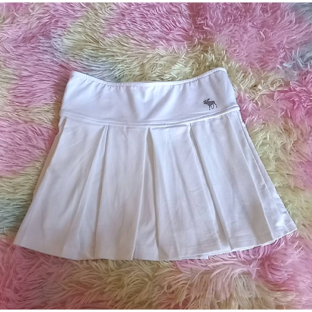GQ559 มาเพิ่มแล้วค่ะ #กางเกงกระโปรงออกกำลังกายเด็ก #กระโปรงเทนนิส มีกางเกงด้านใน Abercrombie kids #พ