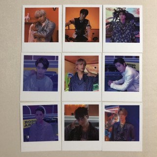 NCT127 โพลาลอยด์ Polaroid event sticker ครบ 9 ใบ *โดยองจองอูมีตำหนิ