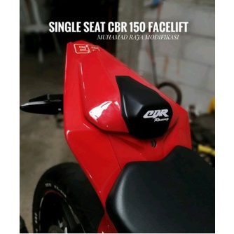 เบาะนั่งเดี่ยว cbr 150 เบาะนั่งเดี่ยว cbr facelift เบาะหลัง cbr facelift visor cbr