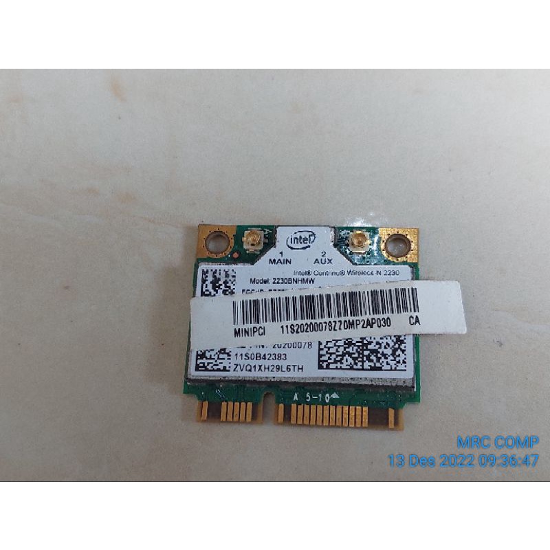WIFI Intel N2230 2230BNHMW บลูทูธ 4.0 PCI-E 2230BN สําหรับ IBM Y400 Y500 E430 E530 Y410p E431 04W376