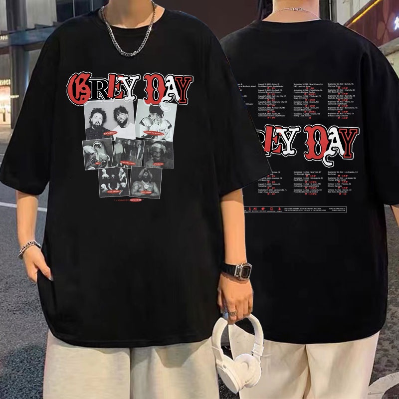 $uicideboy$ Grey Day Tour Essential Merch Tshirt Suicideboys Hip Hop d T-shirts Heavyweight Men Wome