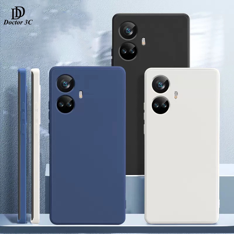 ลูกอมขอบตรงเคสซิลิโคนกันกระแทก Realme real me 12 11X 11 10 9 Pro Plus 10T Pro+ 4G 5G 2023 2024