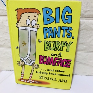 BIG PANTS ,BURPY and BUMFACE ปกแข็ง