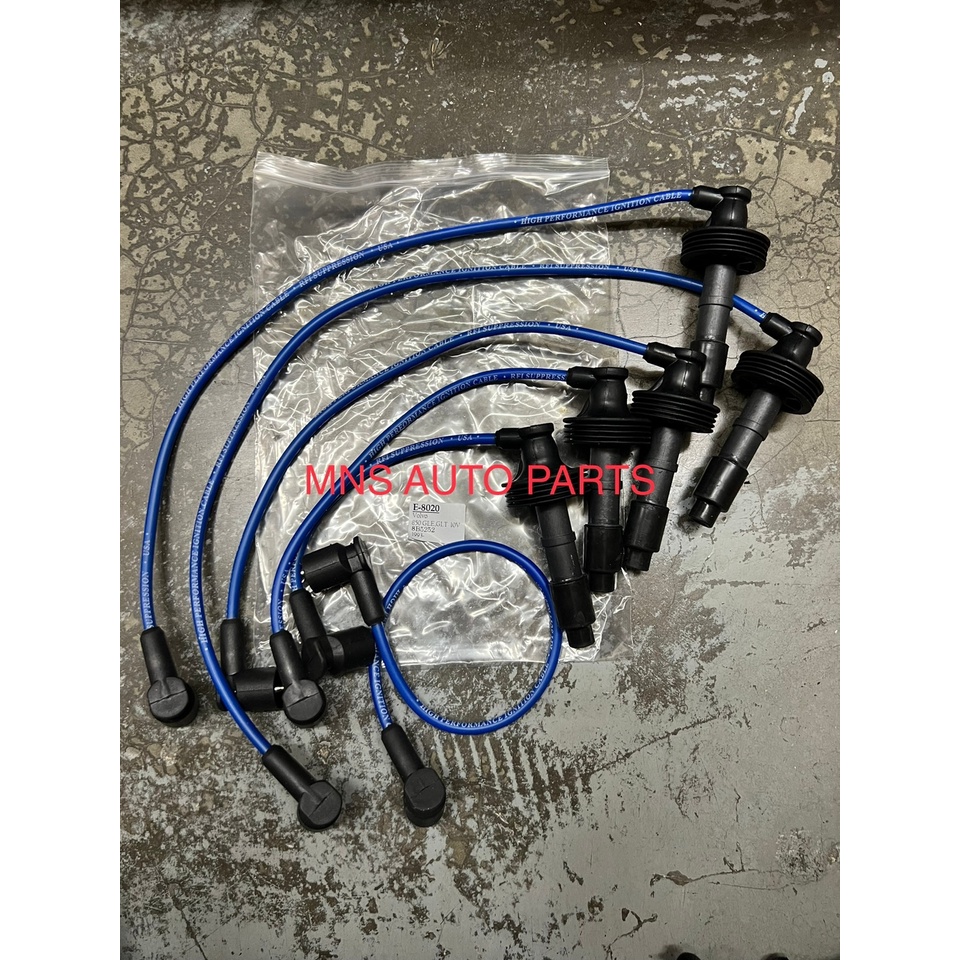 [ E-V8020 ] PLUG WIRE : VOLVO 850 10V [ 1993 YEAR] [ 7 MM SILICONE 1SET ]