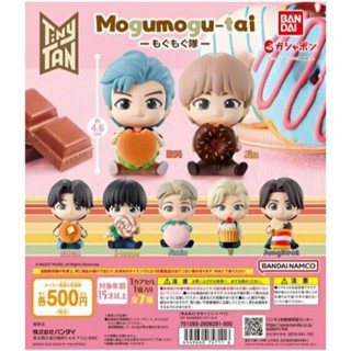 ⚡พร้อมส่ง⚡ แบบตัวแยก กาชาปอง Tiny Tan Mogumogu-tai มีไข่ มีใบปิด / Bandai