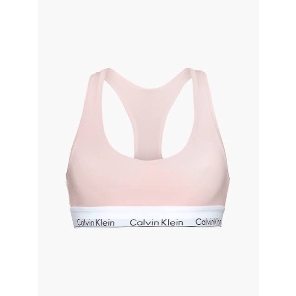 Clavin Klein women’s sport braรุ่นlighly lined bralette pinkรุ่นF3785ADไซต์M
